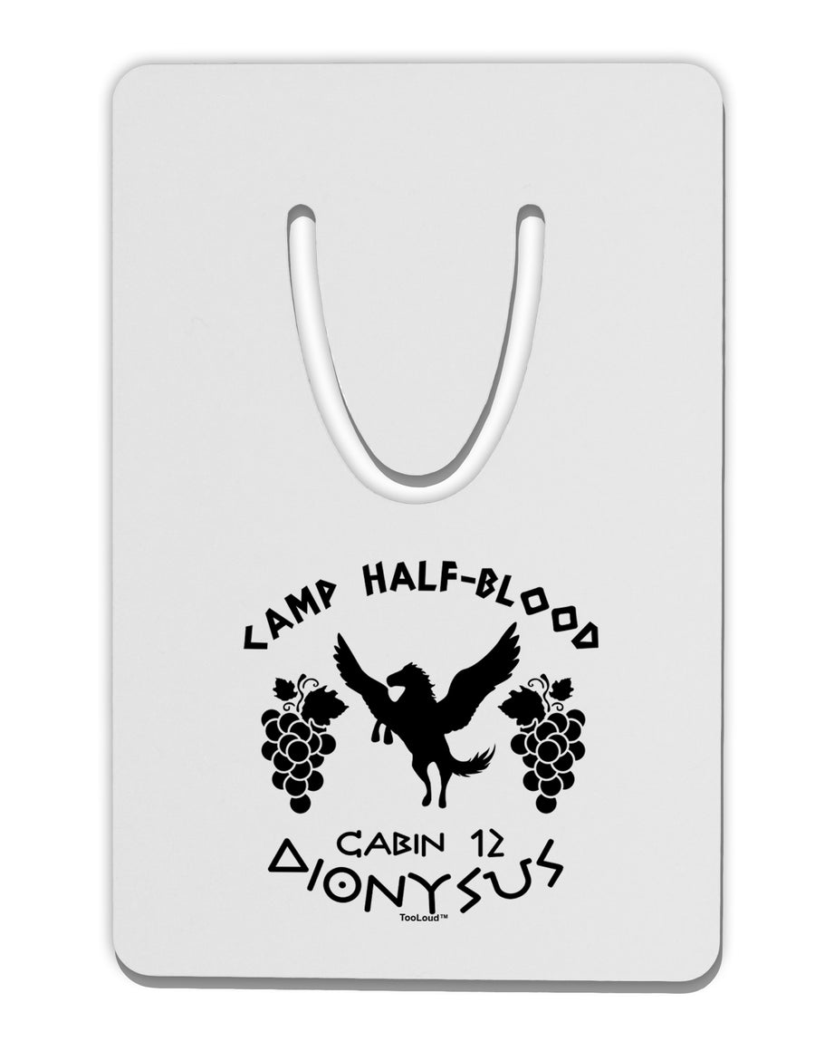 Camp Half Blood Cabin 12 Dionysus Aluminum Paper Clip Bookmark by TooLoud