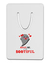 Kiss Me BOOtiful Ghost Red Aluminum Paper Clip Bookmark-Bookmark-TooLoud-White-Davson Sales