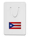 Puerto Rico Flag Aluminum Paper Clip Bookmark-Bookmark-TooLoud-White-Davson Sales