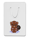 Cute Wet Beaver Aluminum Paper Clip Bookmark-Bookmark-TooLoud-White-Davson Sales