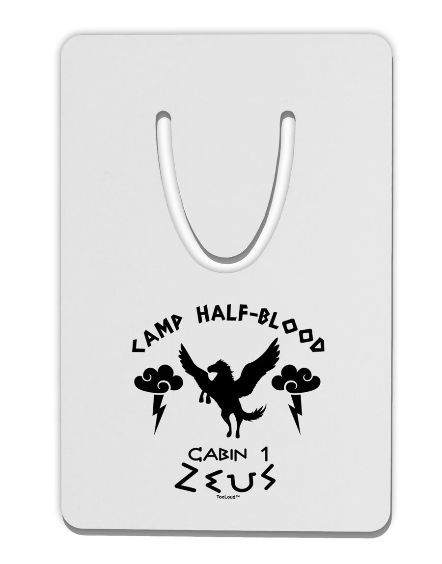 Camp Half Blood Cabin 1 Zeus Aluminum Paper Clip Bookmark by TooLoud-Bookmark-TooLoud-White-Davson Sales
