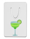 Green Margarita with Lime - Cinco de Mayo Aluminum Paper Clip Bookmark by TooLoud-Bookmark-TooLoud-White-Davson Sales