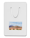 Pixel Landscape - Desert Aluminum Paper Clip Bookmark-Bookmark-TooLoud-White-Davson Sales