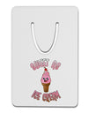 Cute Ice Cream Cone - Sweet As Ice Cream Aluminum Paper Clip Bookmark-Bookmark-TooLoud-White-Davson Sales