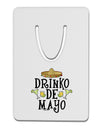 Drinko De Mayo Aluminum Paper Clip Bookmark-Bookmark-TooLoud-White-Davson Sales