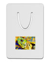 Menacing Turtle Watercolor Aluminum Paper Clip Bookmark-Bookmark-TooLoud-White-Davson Sales