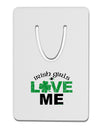 Irish Girls Love Me Aluminum Paper Clip Bookmark-Bookmark-TooLoud-White-Davson Sales