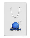 Planet Neptune Text Aluminum Paper Clip Bookmark by TooLoud-Bookmark-TooLoud-White-Davson Sales