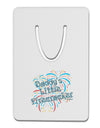 Daddy's Little Firecracker Aluminum Paper Clip Bookmark-Bookmark-TooLoud-White-Davson Sales