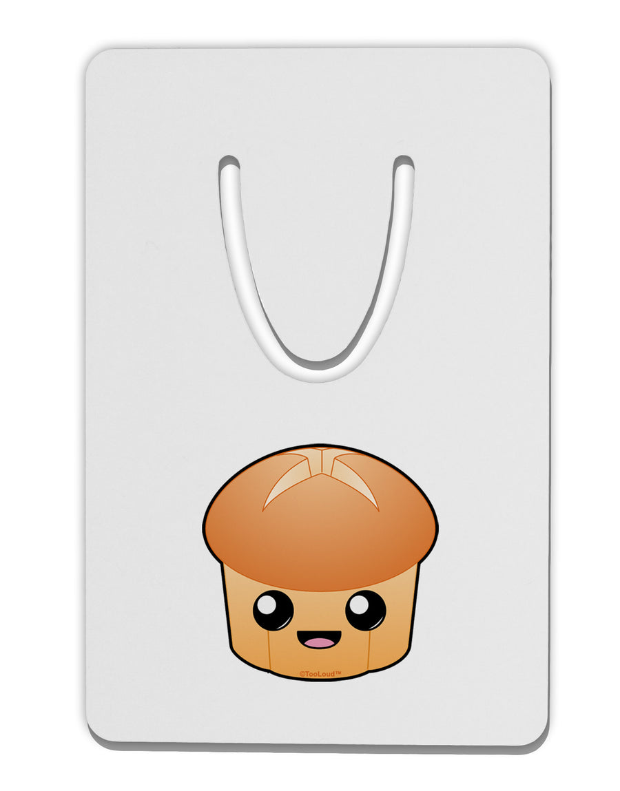 Cute Dinner Roll Aluminum Paper Clip Bookmark-Bookmark-TooLoud-White-Davson Sales