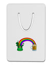 End Of The Rainbow - Beer Aluminum Paper Clip Bookmark-Bookmark-TooLoud-White-Davson Sales