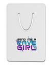 Send Me A Rave Girl Aluminum Paper Clip Bookmark-Bookmark-TooLoud-White-Davson Sales