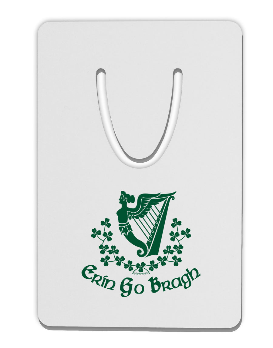 Erin Go Bragh Ireland Forever Aluminum Paper Clip Bookmark-Bookmark-TooLoud-White-Davson Sales