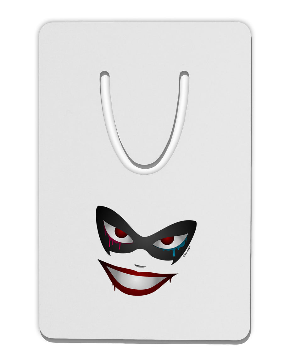 Lil Monster Mask Aluminum Paper Clip Bookmark-Bookmark-TooLoud-White-Davson Sales