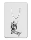 Virgo Illustration Aluminum Paper Clip Bookmark-Bookmark-TooLoud-White-Davson Sales