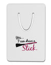 Drive Stick Pink Aluminum Paper Clip Bookmark-Bookmark-TooLoud-White-Davson Sales