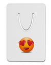 Heart Eye Emoji Aluminum Paper Clip Bookmark-Bookmark-TooLoud-White-Davson Sales