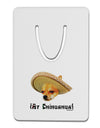 Chihuahua Dog with Sombrero - Ay Chihuahua Aluminum Paper Clip Bookmark by TooLoud-Bookmark-TooLoud-White-Davson Sales