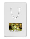 Menacing Turtle with Text Aluminum Paper Clip Bookmark-Bookmark-TooLoud-White-Davson Sales