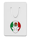 Mexican Flag Extraterrestrial Aluminum Paper Clip Bookmark by TooLoud-Bookmark-TooLoud-White-Davson Sales