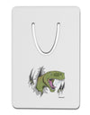 Green Dinosaur Breaking Free Aluminum Paper Clip Bookmark by TooLoud-Bookmark-TooLoud-White-Davson Sales