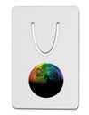 Rainbow Moon Aluminum Paper Clip Bookmark-Bookmark-TooLoud-White-Davson Sales