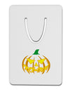 Trick or Treat Jack Yellow Aluminum Paper Clip Bookmark-Bookmark-TooLoud-White-Davson Sales