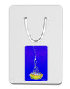 Solo Jellyfish Watercolor Aluminum Paper Clip Bookmark-Bookmark-TooLoud-White-Davson Sales