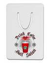 Red Cup Drink Coffee Hail Satan Aluminum Paper Clip Bookmark by TooLoud-TooLoud-White-Davson Sales