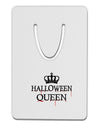 Halloween Queen Aluminum Paper Clip Bookmark by TooLoud-Bookmark-TooLoud-White-Davson Sales