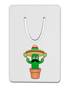 Fiesta Cactus Aluminum Paper Clip Bookmark by TooLoud-Bookmark-TooLoud-White-Davson Sales