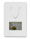 Bullfrog In Water Aluminum Paper Clip Bookmark by TooLoud-Bookmark-TooLoud-White-Davson Sales