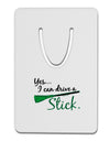 Drive Stick Green Aluminum Paper Clip Bookmark-Bookmark-TooLoud-White-Davson Sales