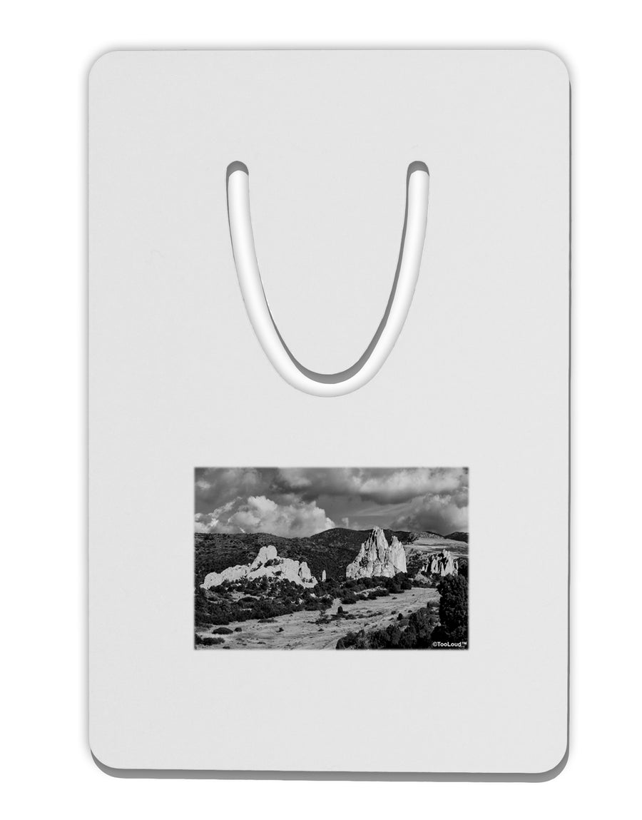 CO Mountain Forest Scene Aluminum Paper Clip Bookmark by TooLoud-Bookmark-TooLoud-White-Davson Sales