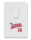 TooLoud Trump Jersey 16 Aluminum Paper Clip Bookmark-Bookmark-TooLoud-White-Davson Sales