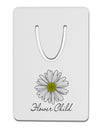 Pretty Daisy - Flower Child Aluminum Paper Clip Bookmark-Bookmark-TooLoud-Davson Sales