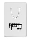 I'll Drink You Under the Table Aluminum Paper Clip Bookmark-Bookmark-TooLoud-White-Davson Sales