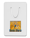 Blue Bird In Yellow Text Aluminum Paper Clip Bookmark-Bookmark-TooLoud-White-Davson Sales
