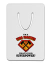 Fire Fighter - Superpower Aluminum Paper Clip Bookmark-Bookmark-TooLoud-White-Davson Sales