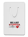 Heart Stopper Aluminum Paper Clip Bookmark-Bookmark-TooLoud-White-Davson Sales