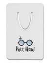 Pott Head Magic Glasses Aluminum Paper Clip Bookmark-Bookmark-TooLoud-White-Davson Sales