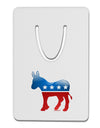 Democrat Bubble Symbol Aluminum Paper Clip Bookmark-Bookmark-TooLoud-White-Davson Sales