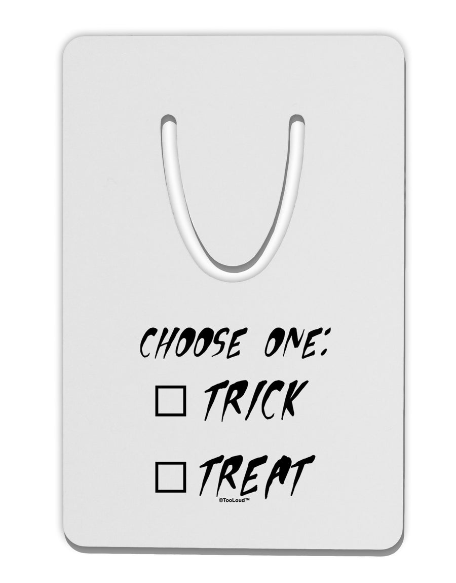 Choose One Unchecked Aluminum Paper Clip Bookmark-Bookmark-TooLoud-White-Davson Sales