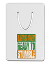 Lets Get Ready To Stumble Aluminum Paper Clip Bookmark by TooLoud-TooLoud-White-Davson Sales