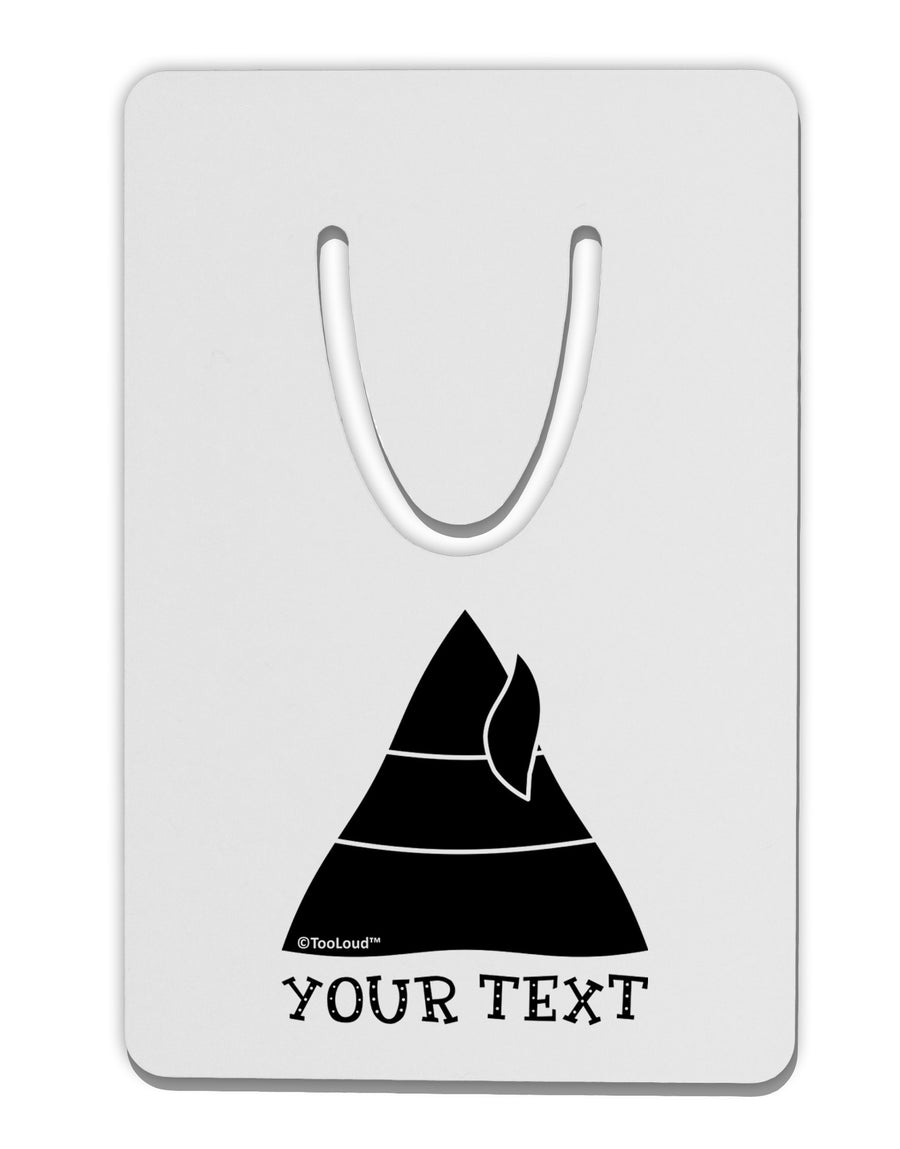 Personalized Matching Elf Family Design - Your Text Aluminum Paper Clip Bookmark-Bookmark-TooLoud-White-Davson Sales