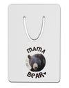 Black Bear - Mama Bear Aluminum Paper Clip Bookmark-Bookmark-TooLoud-White-Davson Sales