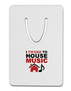 Twerk To House Aluminum Paper Clip Bookmark-Bookmark-TooLoud-White-Davson Sales