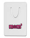 Mom Cubed - Cute Mom of Three Design Aluminum Paper Clip Bookmark by TooLoud-Bookmark-TooLoud-White-Davson Sales