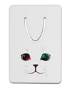 Adorable Space Cat Aluminum Paper Clip Bookmark by TooLoud-Bookmark-TooLoud-White-Davson Sales