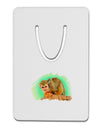 Squirrel Monkey Watercolor Aluminum Paper Clip Bookmark-Bookmark-TooLoud-White-Davson Sales